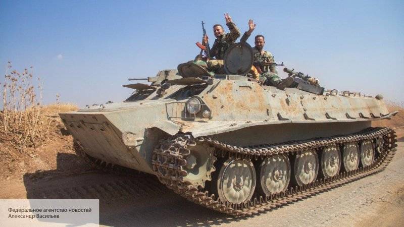 Сирийская армия нашла в Аль-Хубейте пещеры боевиков