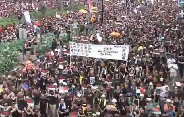 Демонстрация в Гонконге собрала 1,7 млн человек - Cursorinfo: главные новости Израиля