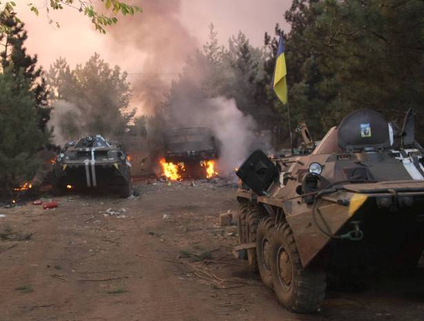 Танковые подразделения ДНР под Иловайском были сформированы из трофейной украинской техники
