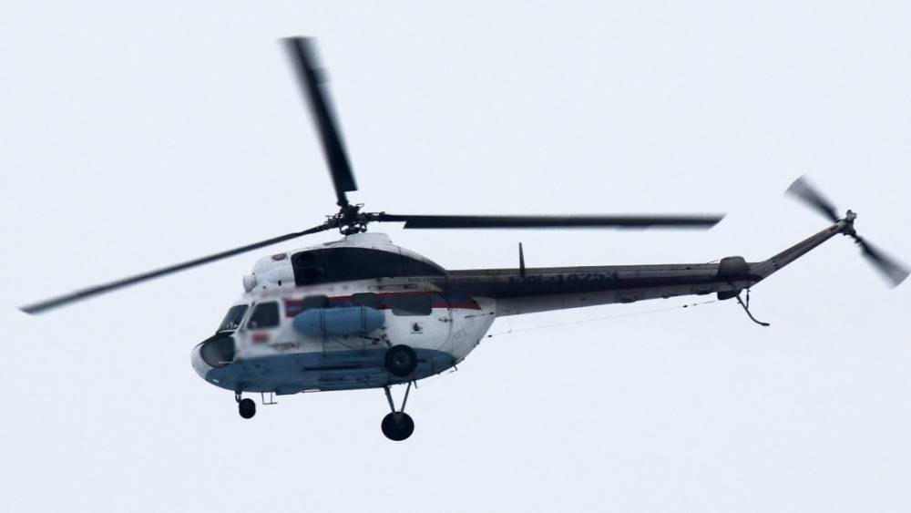 Военный вертолет потерпел крушение на западе Украины