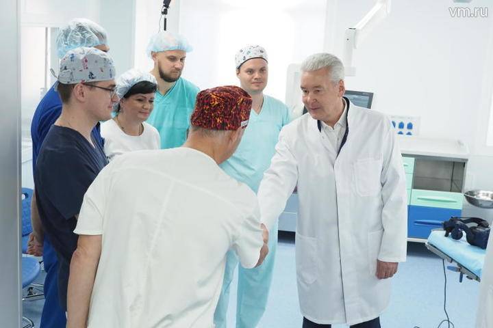 Сергей Собянин рассказал, какое оборудование появится в столичных поликлиниках