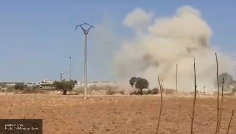 ВВС Сирии едва не попали в турецкий конвой во время атаки террористов в Идлибе