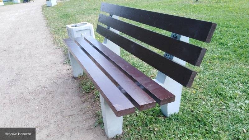 Посетители парка "Малиновка" оценили новые скамейки, установленные по поручению Беглова