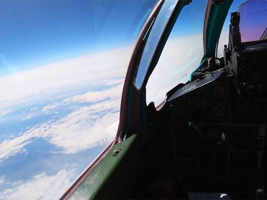 Появилось видео полета МиГ-31 в стратосфере