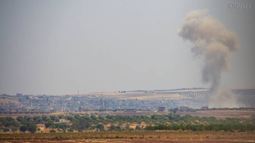 ВВС Сирии нанесли удар по турецкому конвою в провинции Идлиб