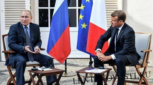 Во Франции просят Путина участвовать в G7/8