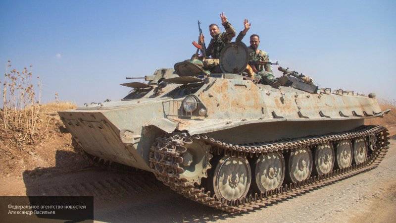 Сирийская армия взяла под контроль КПП на окраине Хан-Шейхуна