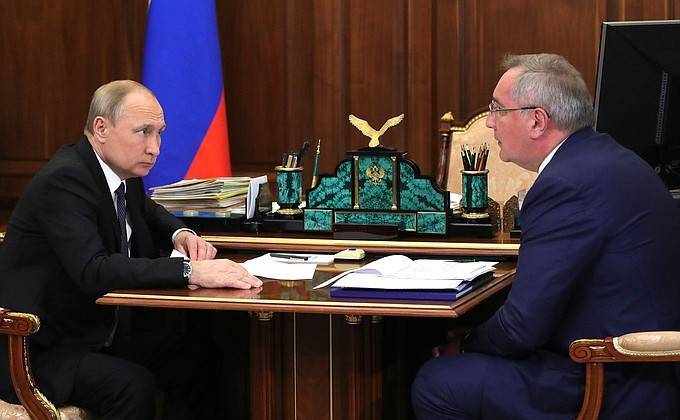 Встреча с&nbsp;главой «Роскосмоса» Дмитрием Рогозиным
