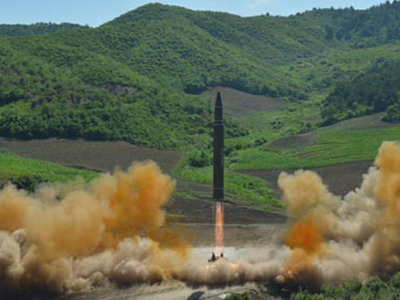 Северная Корея запустила новые ракеты