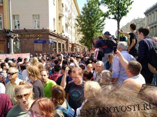 Столичные власти согласовали проведение акции 10 августа на проспекте Сахарова