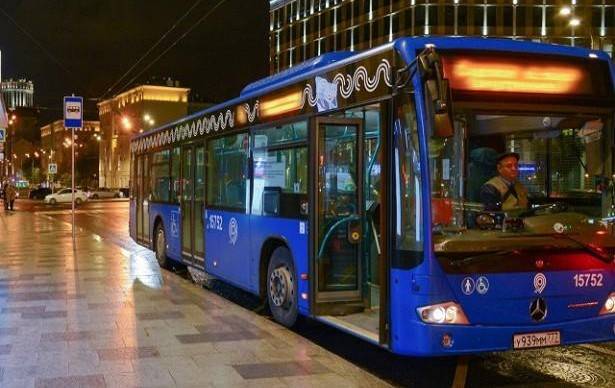 В Москве запустили два новых ночных автобуса