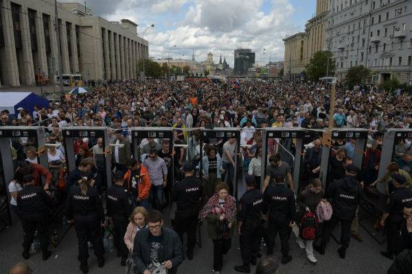 Власти Москвы согласовали 100-тысячный митинг за допуск независимых кандидатов