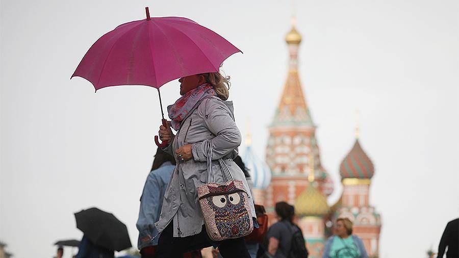 Холод, дожди и ветер пообещали москвичам в начале августа