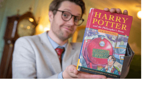 Первое издание книги о Гарри Поттере продали за $40 тысяч
