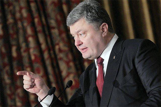 Порошенко заявил, что Киев разрушил «план Путина по уничтожению Украины»