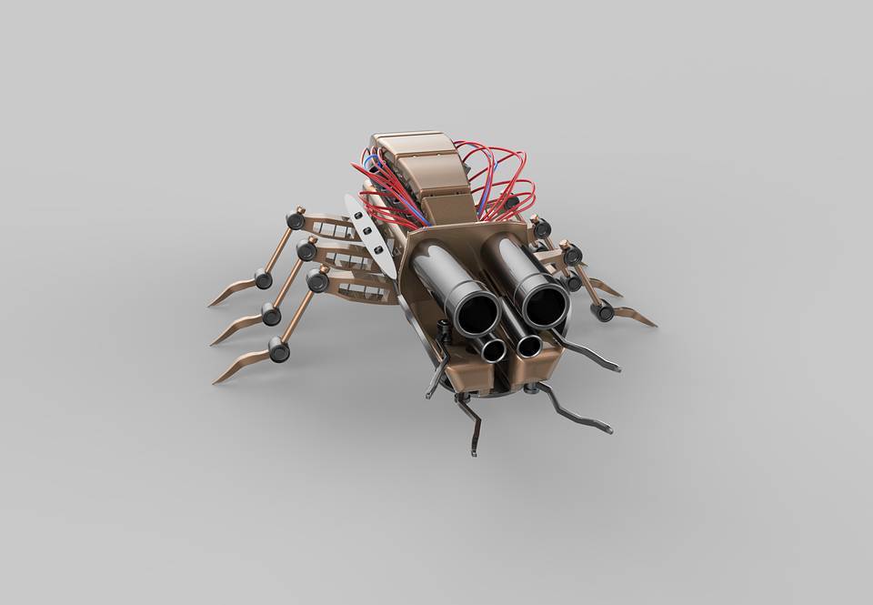 Американские ученые создали спасателя робота-таракана