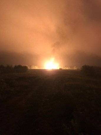 Анастасий Голичев - Жители Уфы сняли на видео огненный столп вблизи города - gorobzor.ru - Уфа