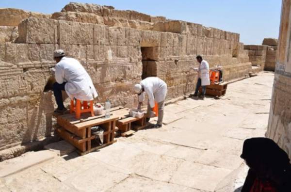 В Египте завершена реставрация храма времен отца Клеопатры - glavtema.ru - Египет - Германия