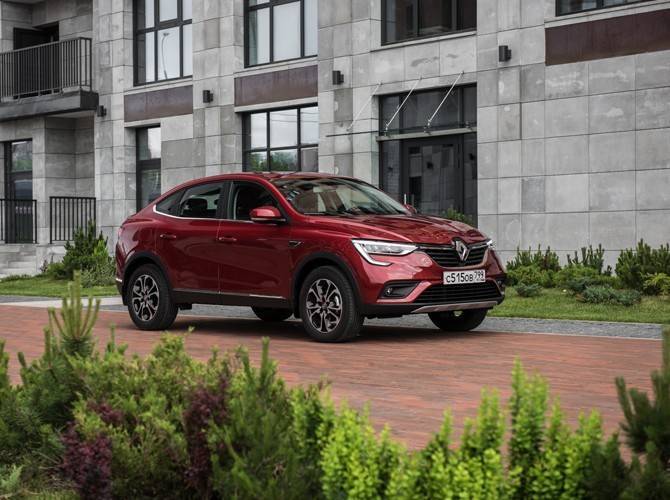Renault Arkana прибавила в цене от 16 000 до 25 000 рублей