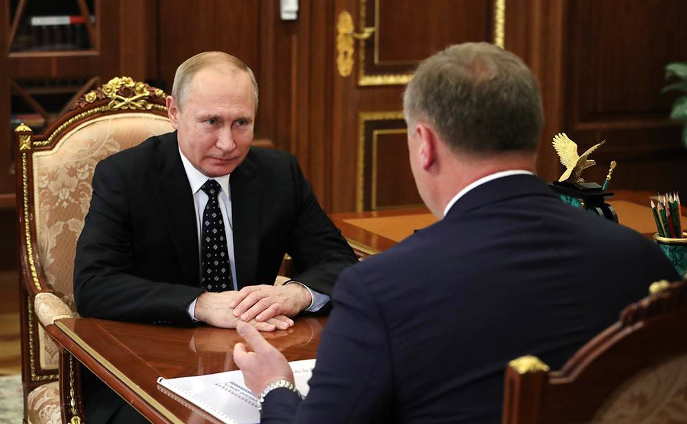 Путину представили проект по развитию Астраханской области