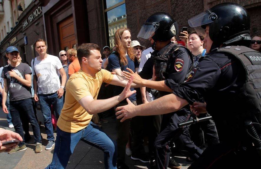 В российской столице задержан очередной подозреваемый по делу о “беспорядках”