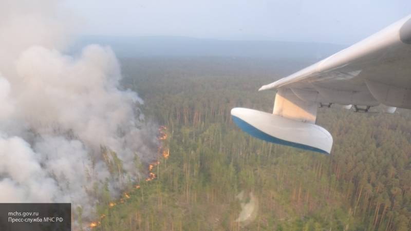 Авиация МО потушила пожары на площади в 113 тысяч гектаров в Сибири