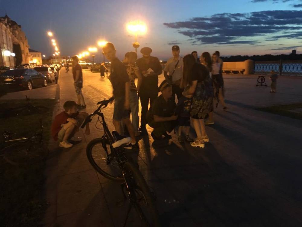 В Астрахани велосипедист сбил трехлетнего ребенка