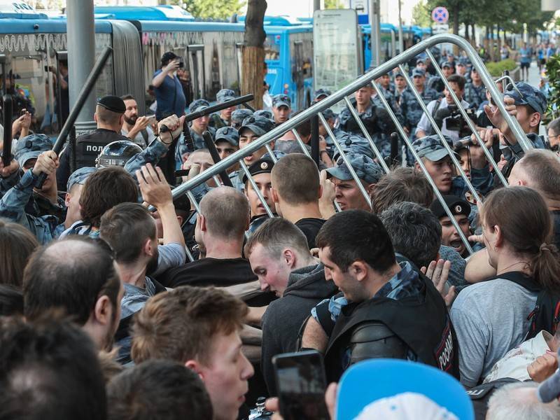 Мосгорсуд назвал количество арестов участников акции 27 июля