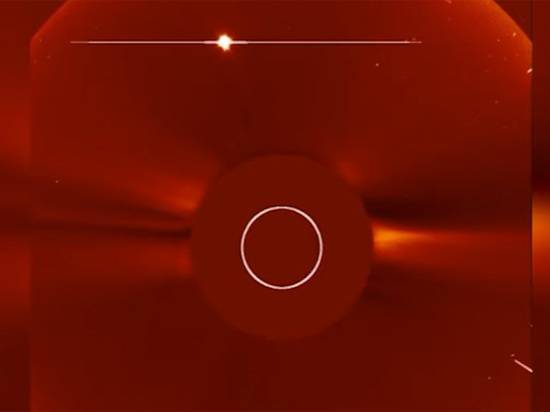 На Солнце упала комета: видео опубликовано в Сети