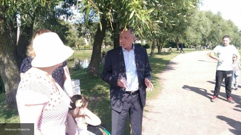 Жители Петербурга поблагодарили Беглова за стремление сохранить парк Малиновка