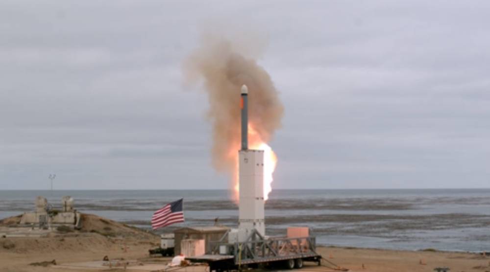 Пентагон показал на видео испытания ракеты, которую запрещал ДРСМД. РЕН ТВ