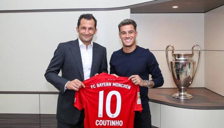 Футболист «Барселоны» Коутиньо перешел в «Баварию»