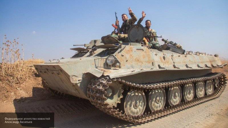 Армия Сирии приступила к зачистке города Хан-Шейхун