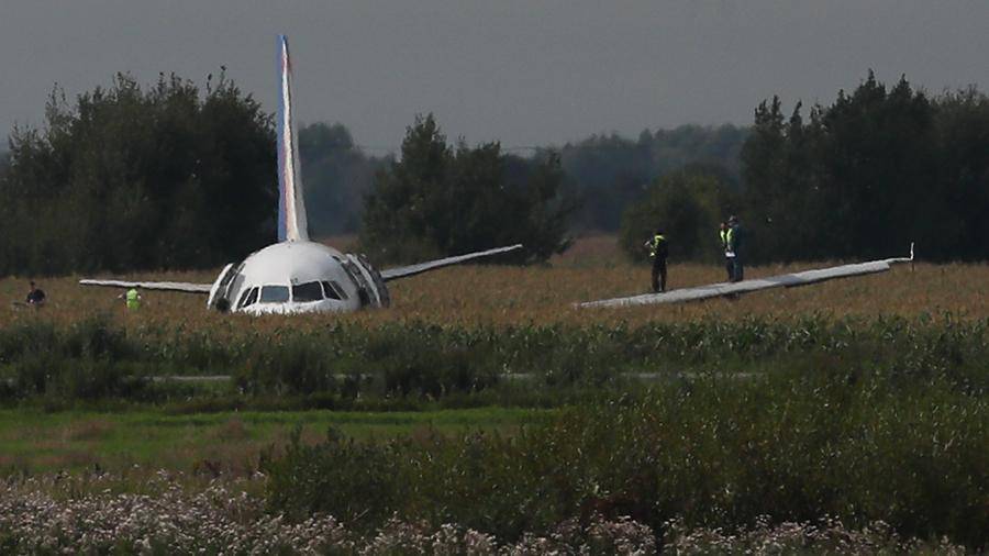Пассажирам аварийно севшего в поле A321 начали выплачивать компенсации