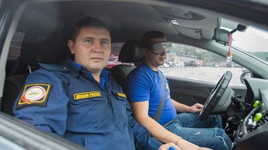 ГИБДД устроила для российских водителей «пьяный тренинг»