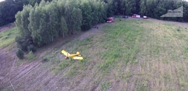 В Польше разбился легкомоторный самолёт, пилот погиб — Происшествия, Новости Европы