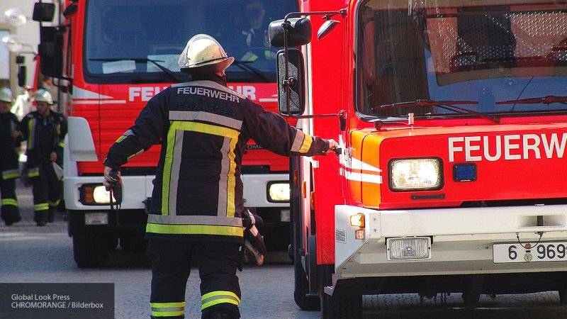 Двое россиян пострадали при пожаре в Германии
