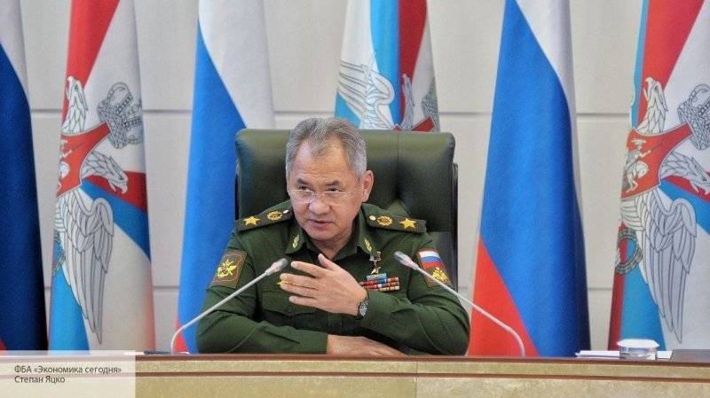 Шойгу заявил о напряженной обстановке близ западных границ России