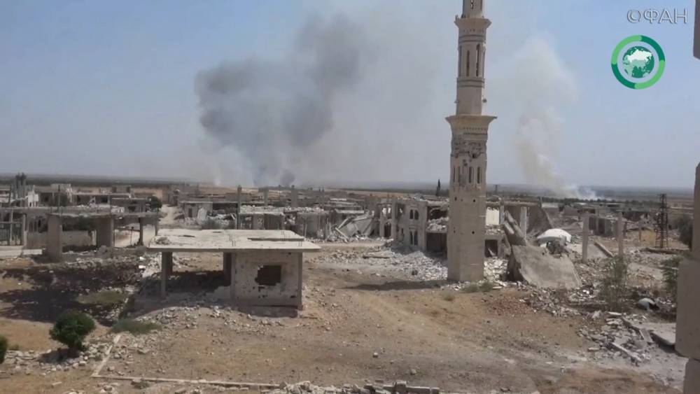 Сирийская армия освобождает город Хан-Шейхун — эксклюзивное видео ФАН
