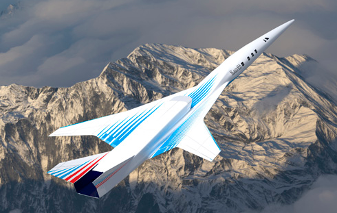 Россия представит макет нового сверхзвукового делового самолета