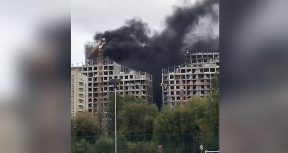 Пожар в районе Щукино ликвидировали