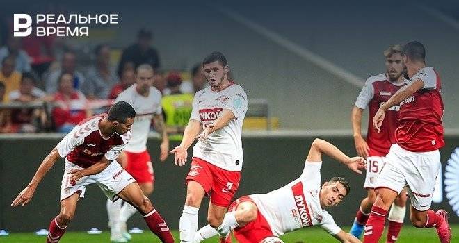 «Спартак» в гостях уступил португальской «Браге» (0:1) в плей-офф Лиги Европы