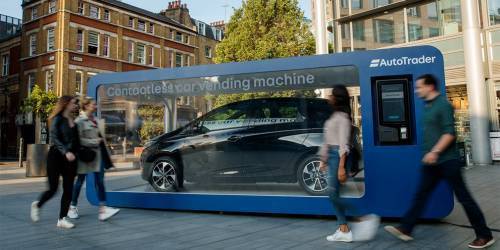 В Лондоне установили вендинговый аппарат по продаже автомобилей :: Autonews