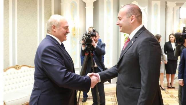 Премьер Грузии встретился с президентом Белоруссии — Новости политики, Новости Белоруссии