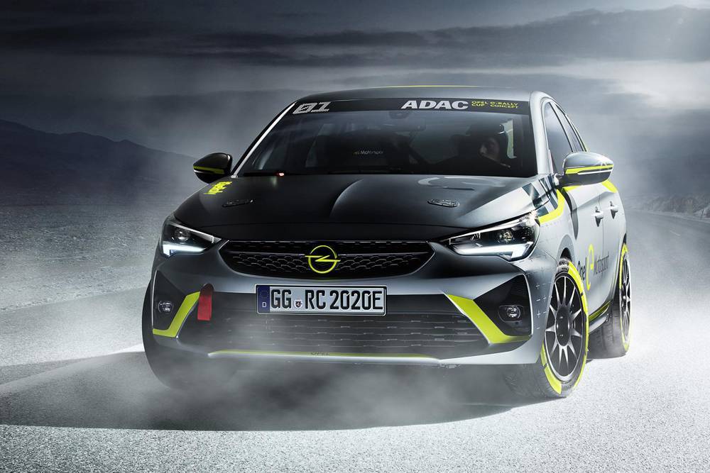 Opel представил первый в мире гоночный электромобиль