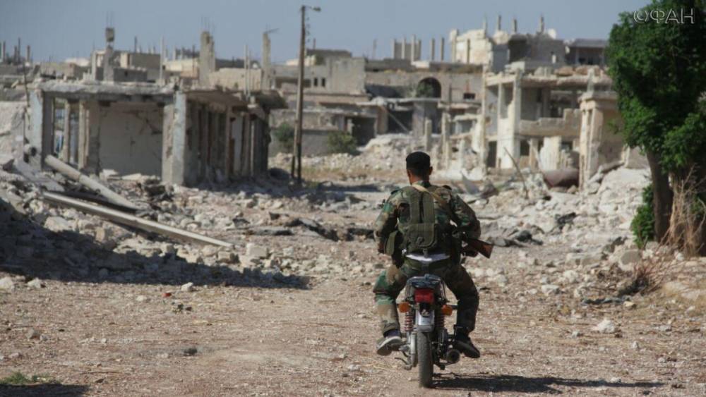ФАН публикует первые кадры из освобожденного армией Сирии «Латаминского котла» - riafan.ru - Сирия - Хан-Шейхун - Дамаск
