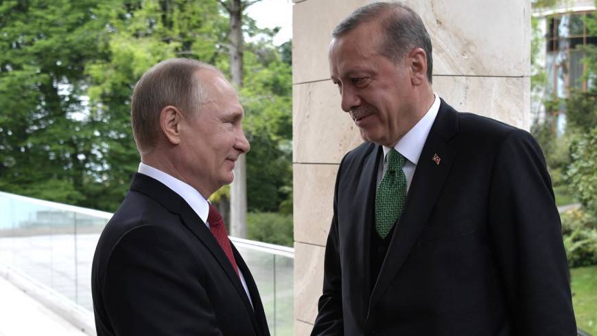 Путин и Эрдоган обсудили Сирию и борьбу с терроризмом