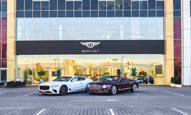 Продажи новых автомобилей Bentley в России выросли на 38%