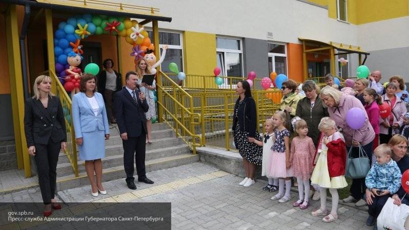 Новый детсад почти на 300 мест был открыт в Московском районе по поручению Беглова