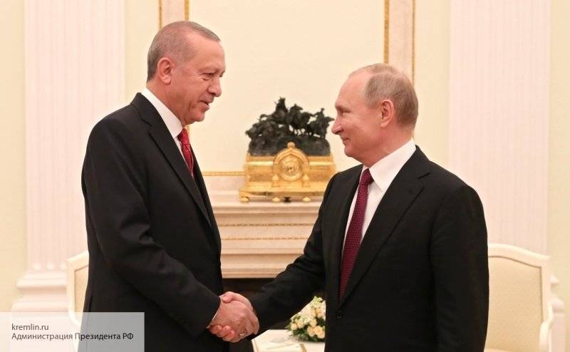 Путин и Эрдоган провели телефонный разговор по взаимодействию в сирийском Идлибе